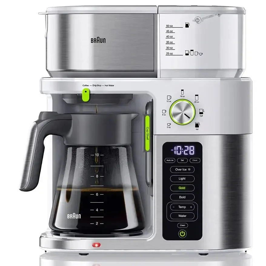 Braun MultiServe Drip Coffee - White/Stainless Steel