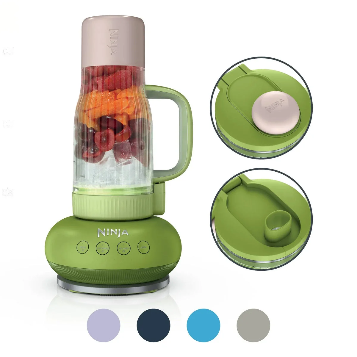 Ninja Tumbler Blender with 26oz Travel Tumbler - Green