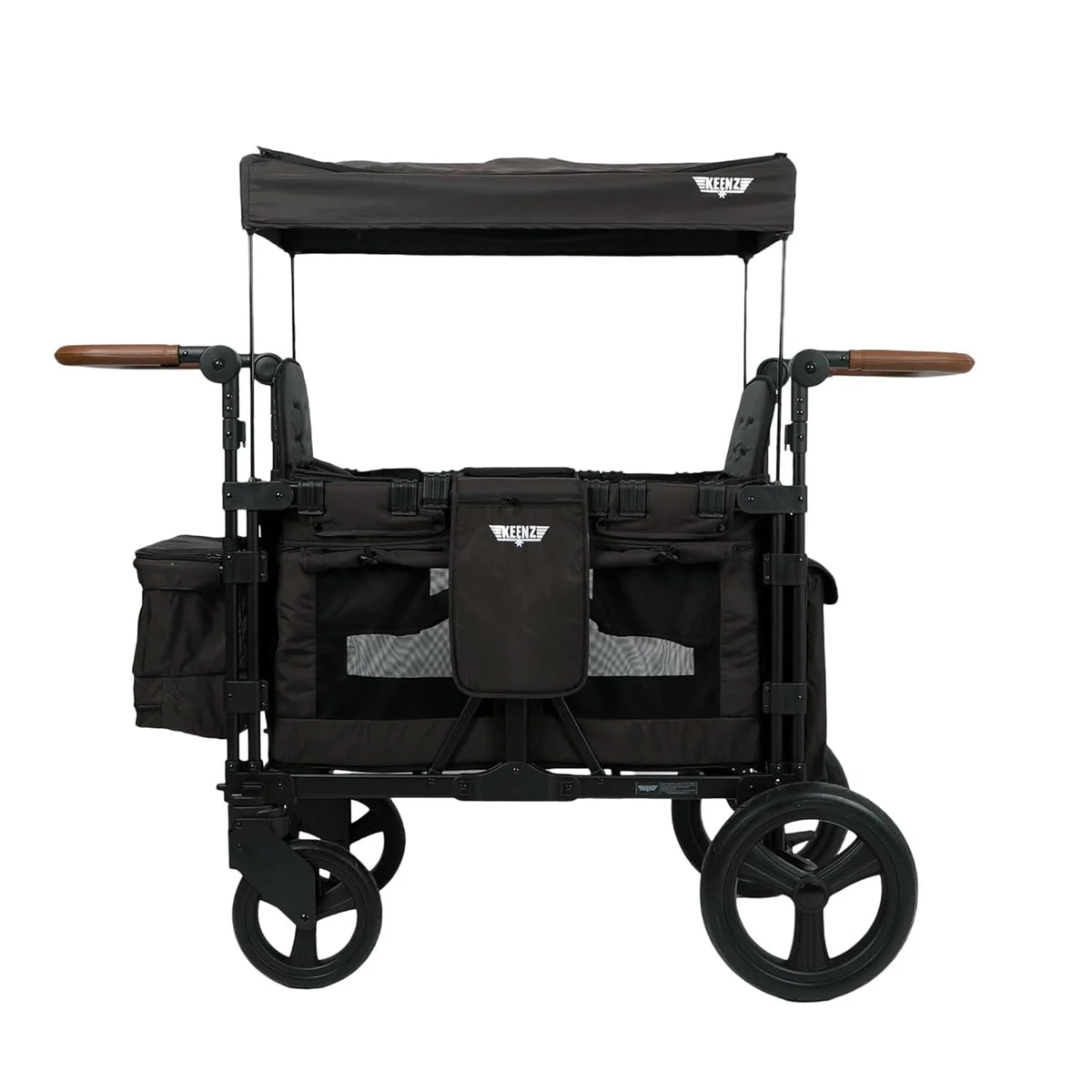 Keenz XC - Luxury Comfort Stroller Wagon 2 Passenger - Black