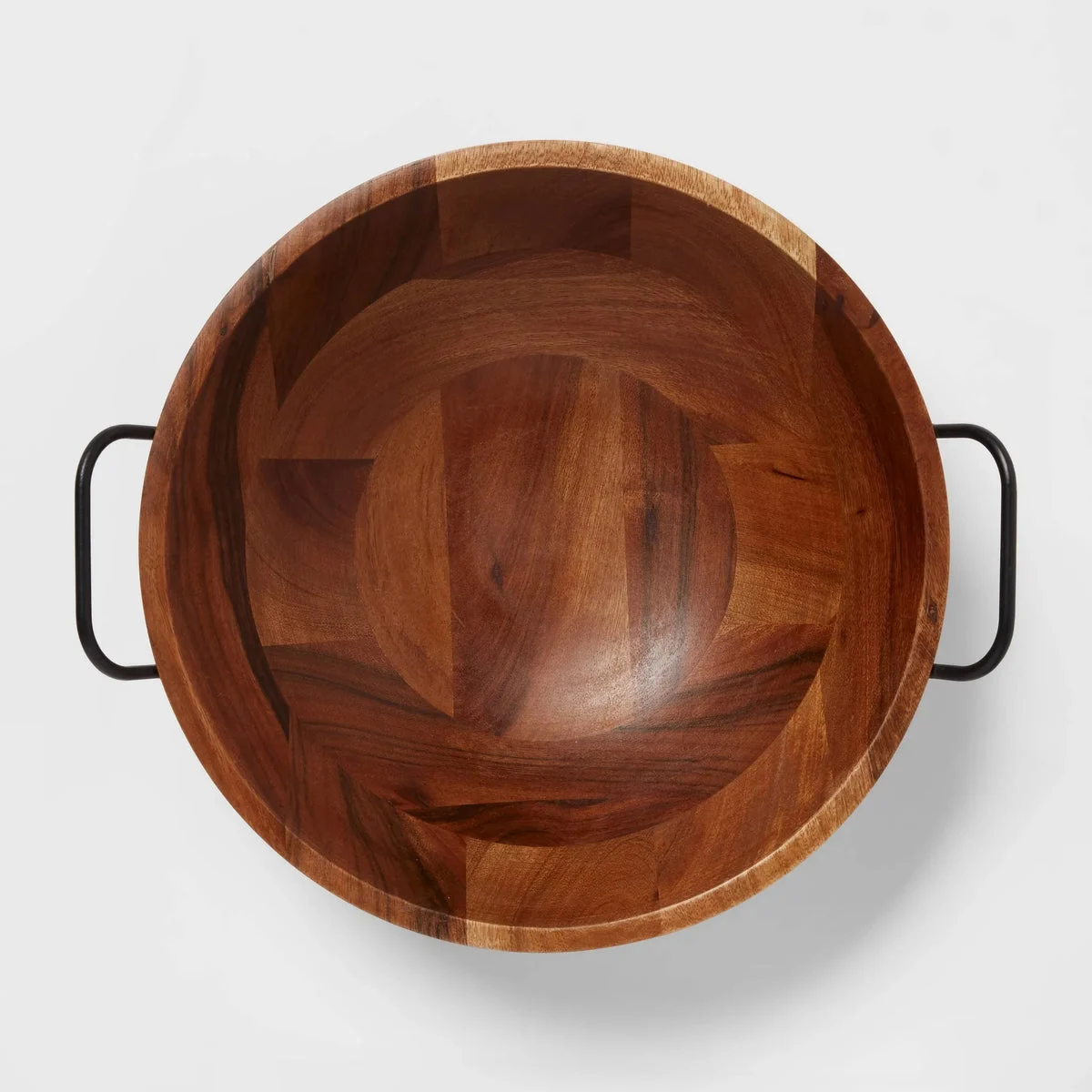 Threshold 123-Ounce Wood Serving Bowl - Black