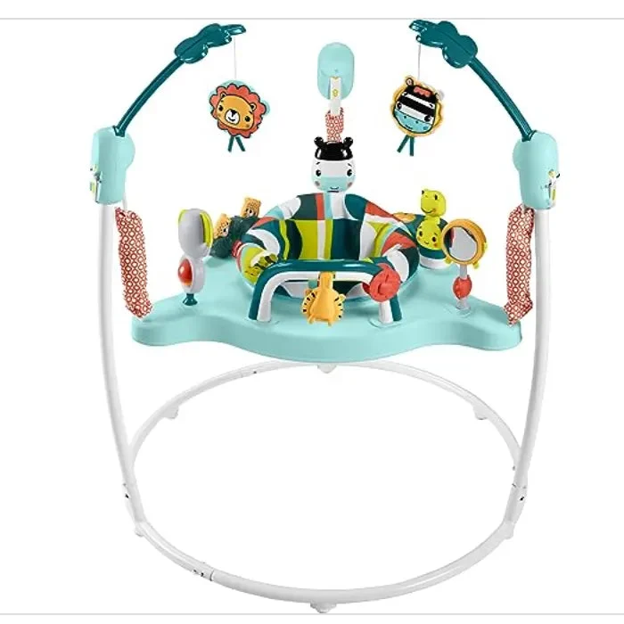 Fisher-Price Baby Bouncer Colorful Corners Jumperoo Activity Center