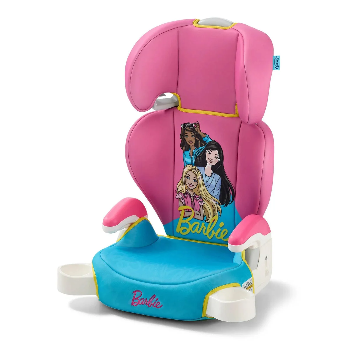 Graco HighBack Booster Car Seat - Barbie