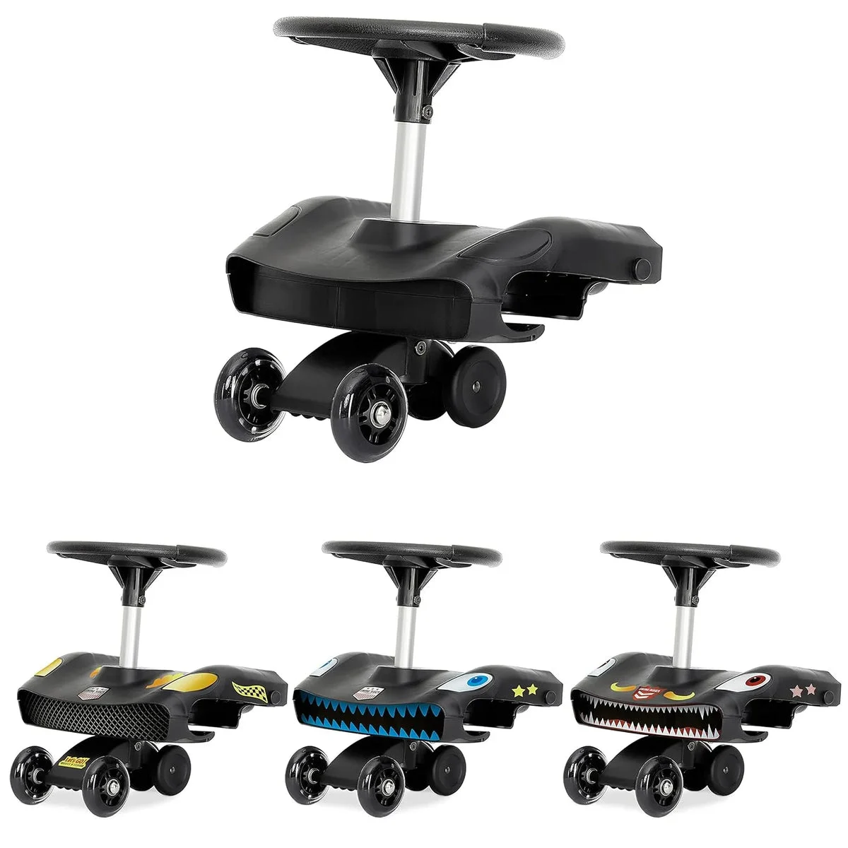 Evolur Cruise Rider Scooter - Black