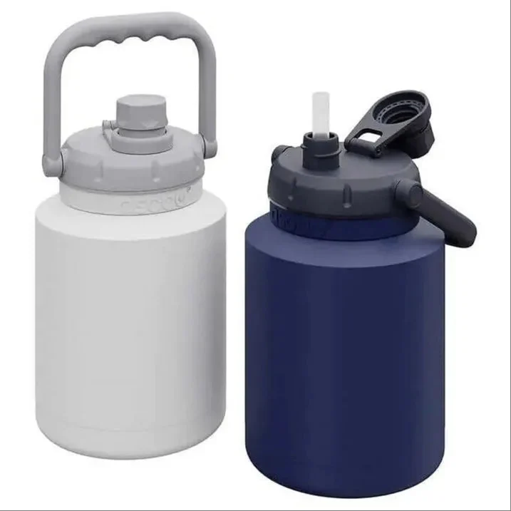 Asobu Stainless Steel Double Walled Vacuum Insulated Mini Jug 2 Pack