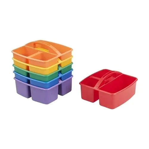 ECR4Kids 3-Compartment Storage Caddy - 6-Pack