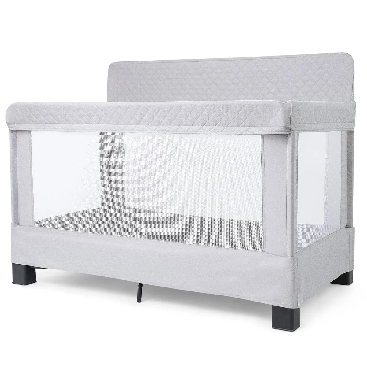 Baby Delight Horizon Full Size Crib- Grey