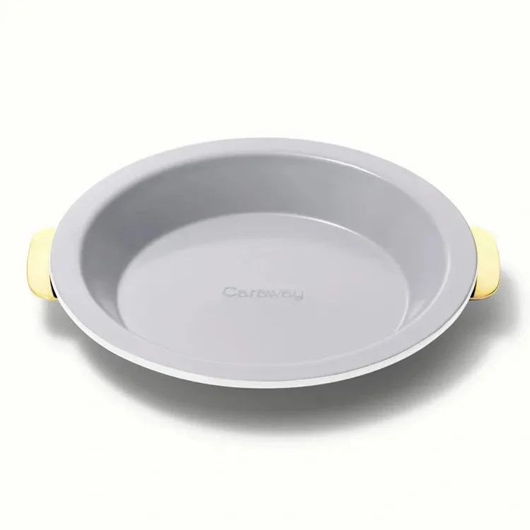 Caraway 9” Non-Stick Ceramic Pie Pan - White