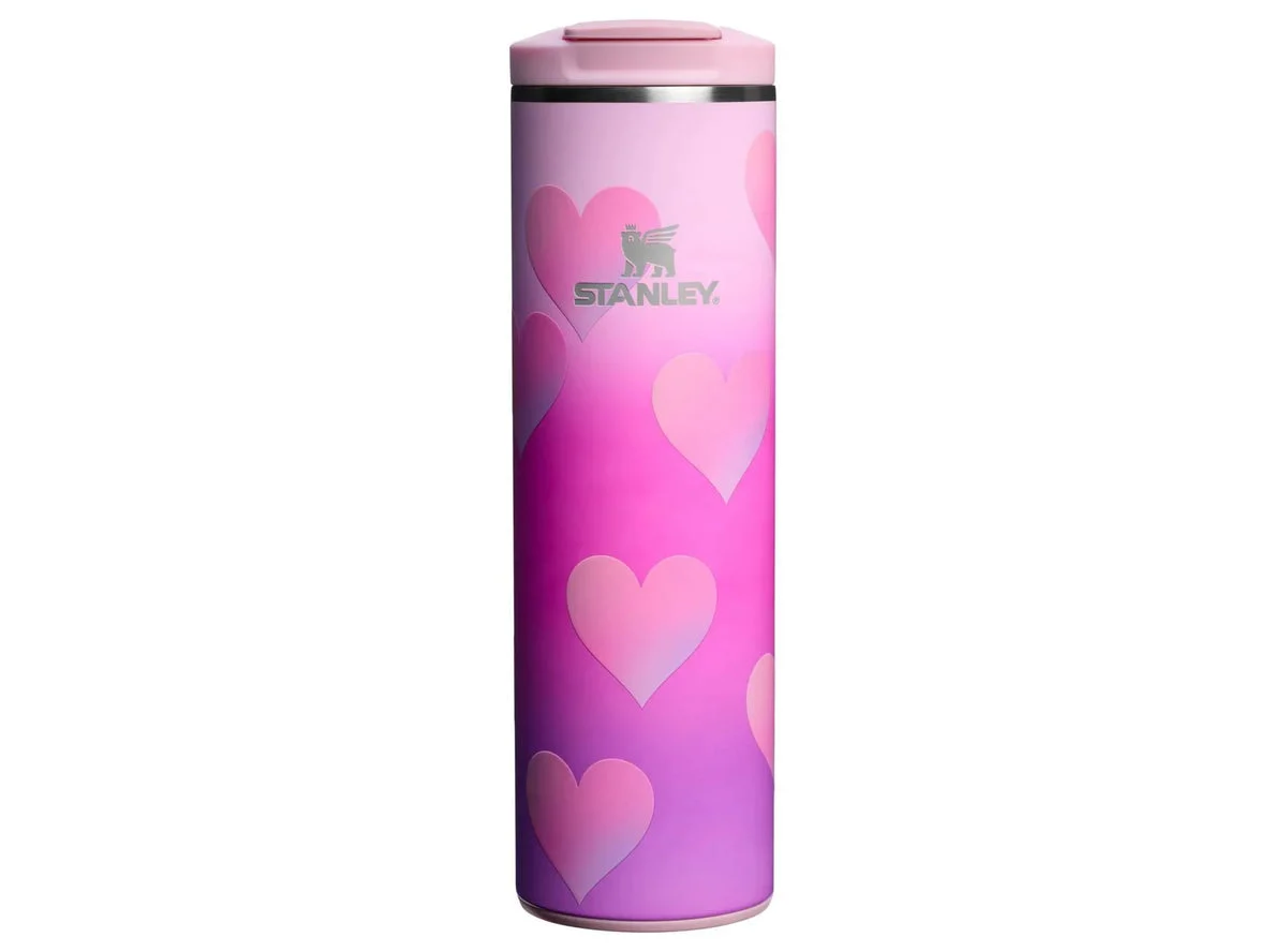 Stanley 16 oz Stainless Steel AeroLight Transit Bottle - Powder Pink