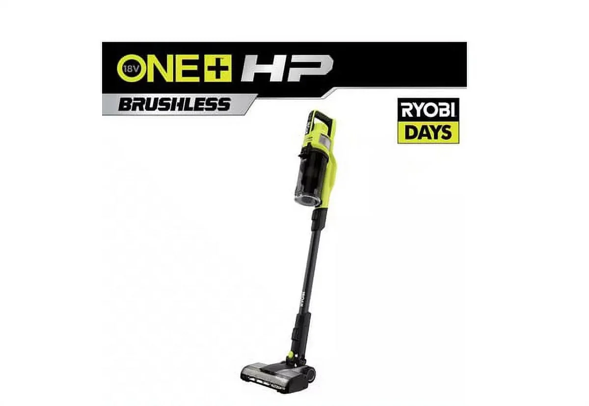 Ryobi ONE+ HP 18V Brushless Cordless Pet Stick Vacuum Cleaner (Tool Only) (See Description)