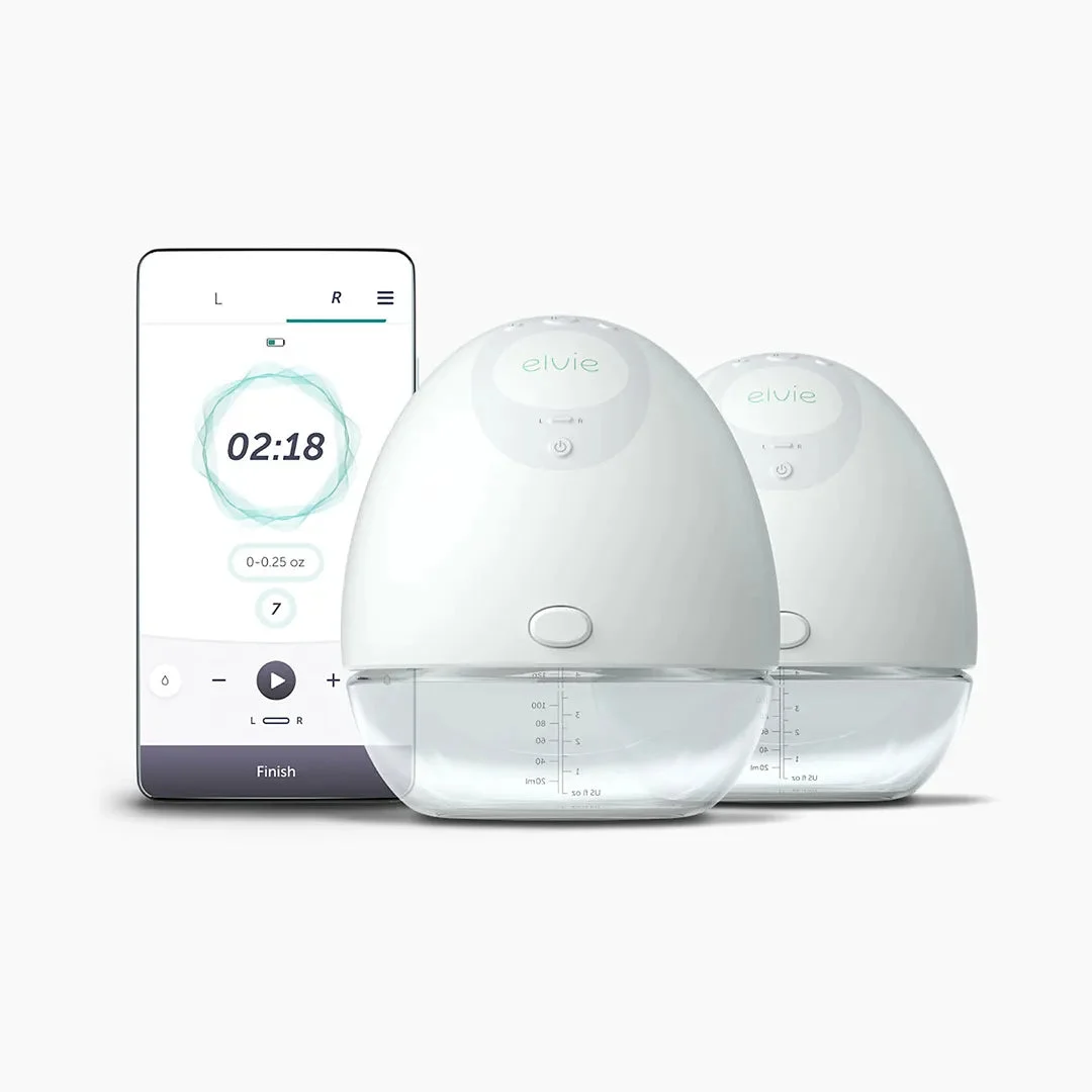 Elvie Hands Free Wearable Electric Breast Pump Double
