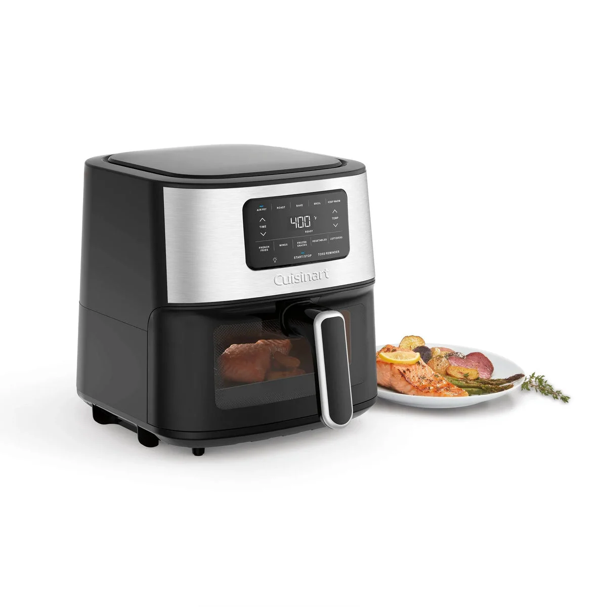 Cuisinart 6qt Basket Stainless Steel AirFryer (See Description)