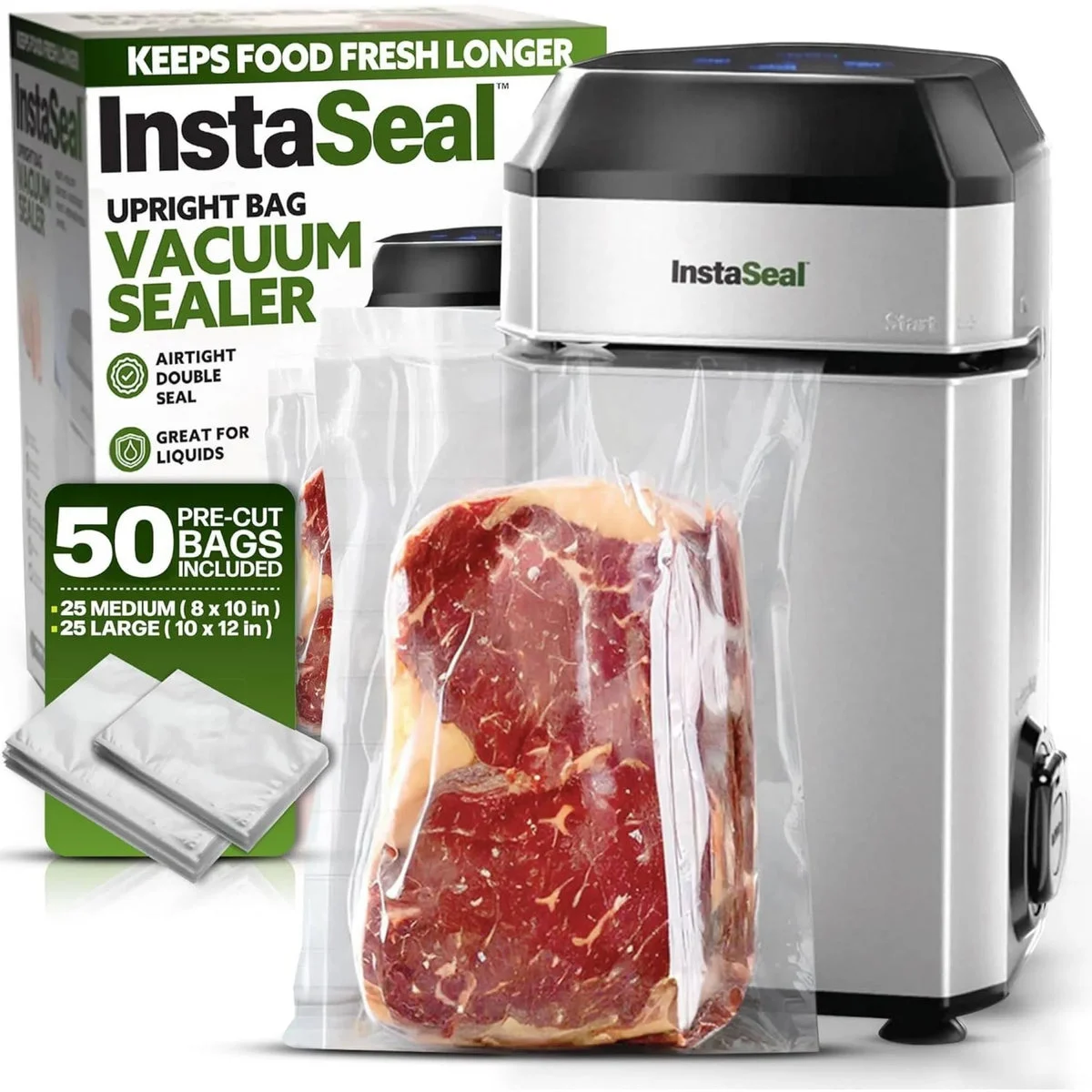 EMSON InstaSeal Vacuum Sealer Food Saver Machine