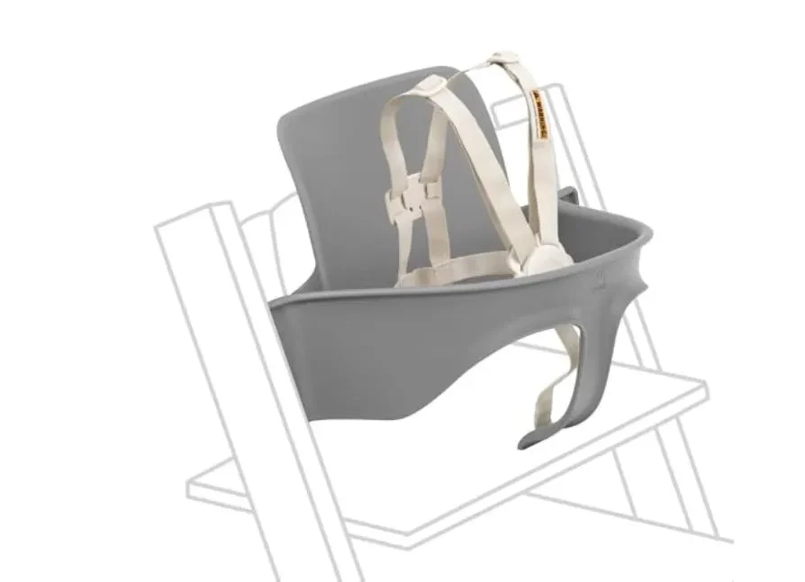 Stokke (Floor Model) Tripp Trapp Baby Set - Storm Grey