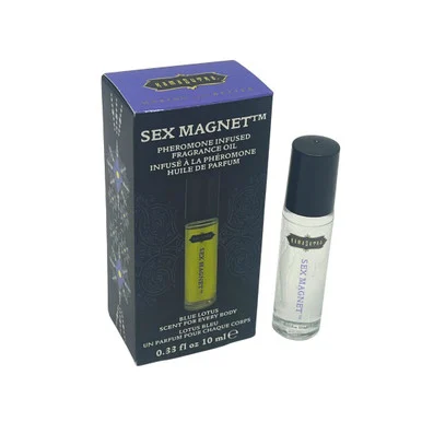 Sex Magnet Blue Lotus Pheromone Roll on Fragrance Oil - Adult Toys