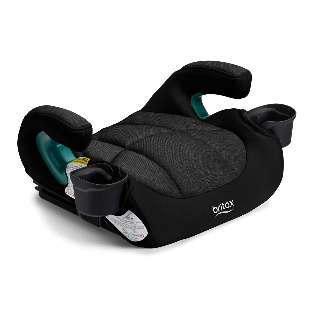 Britax Backless Booster Car Seat with Rigid Latch - Black
