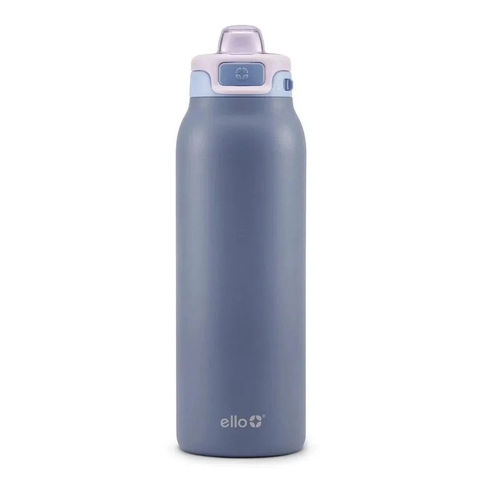 Ello 32oz Stainless Steel Water Bottle - Dark Blue