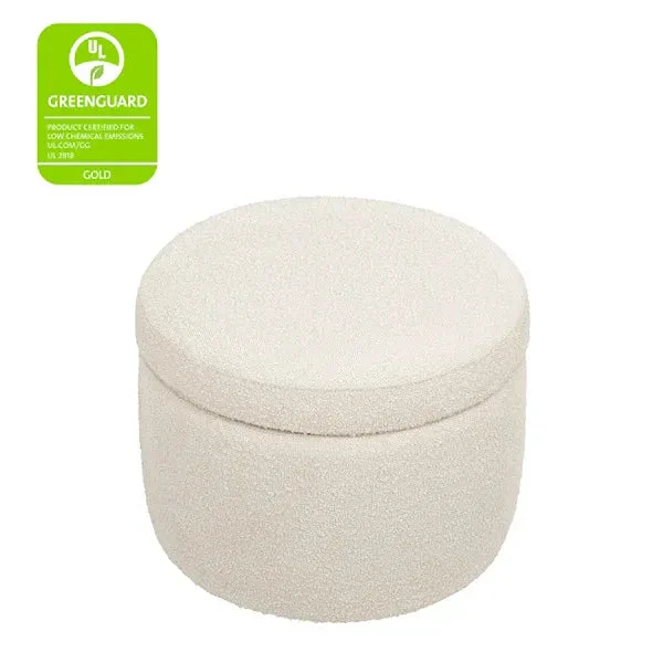Babyletto Wally Storage Ottoman - Ivory Boucle