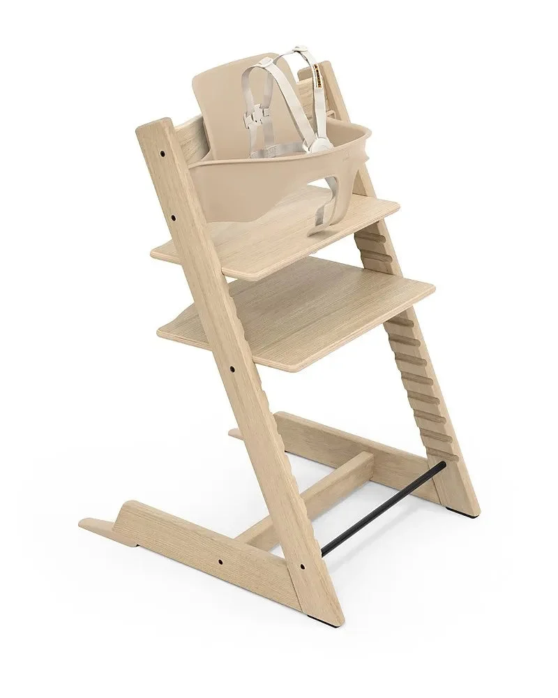 Stokke Tripp Trapp High Chair With Baby Set - Oak Natural (See Description)