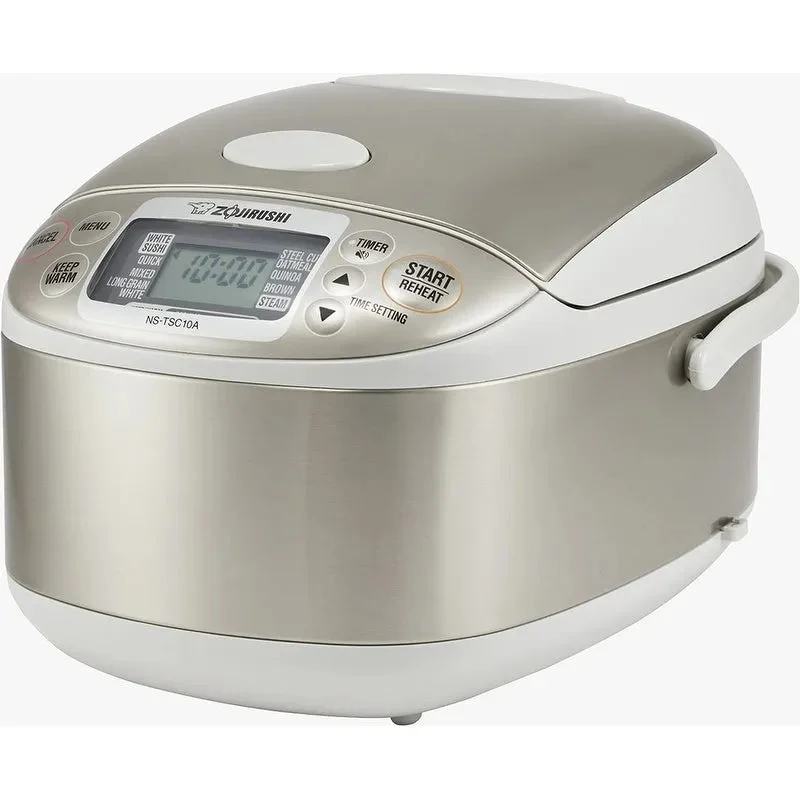 Zojirushi 10-Cup Micom Rice & Grain Cooker & Warmer - Silver Gray