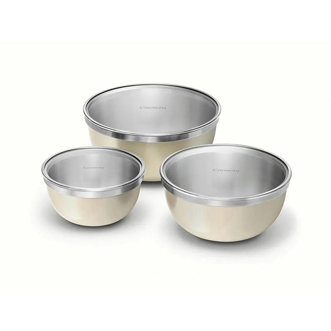 Caraway 6-Piece Mixing Bowl Set - Butter