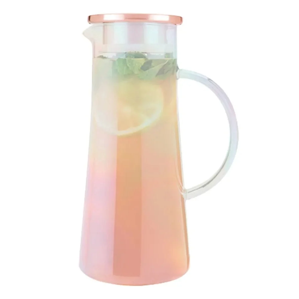 Pinky Up Charlie Glass Iced Tea Pitcher with Lid - 1.5 liter