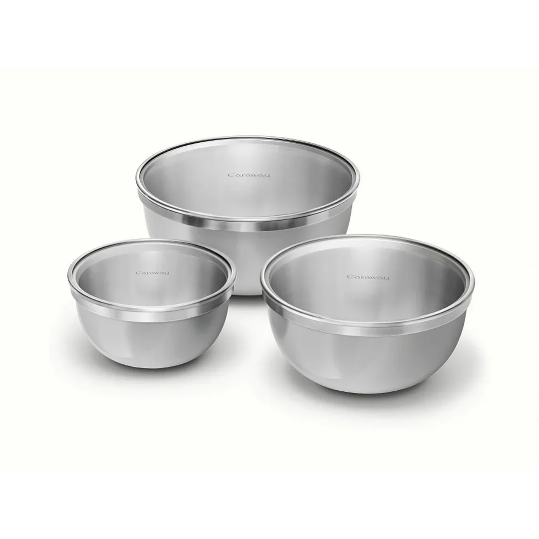 Caraway 6-Piece Mixing Bowl Set - Gray