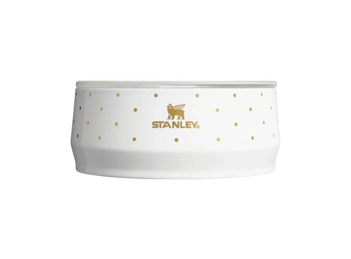Stanley 24 oz Stainless Steel Pet Bowl - Frost Polka Dot