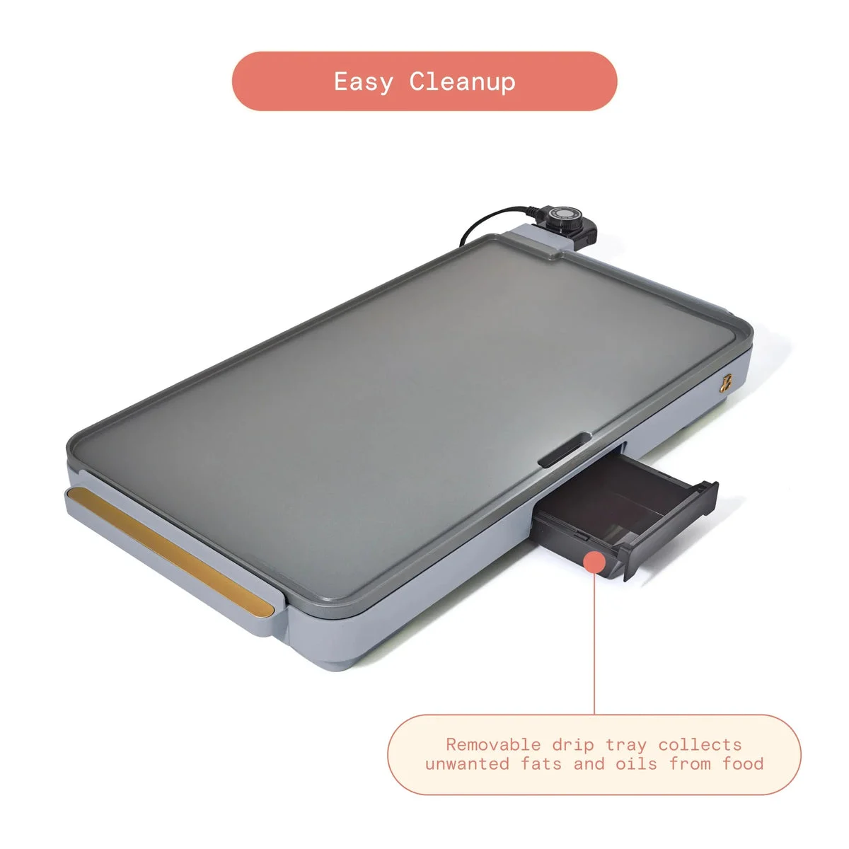 Beautiful Electric Griddle - Cornflower Blue