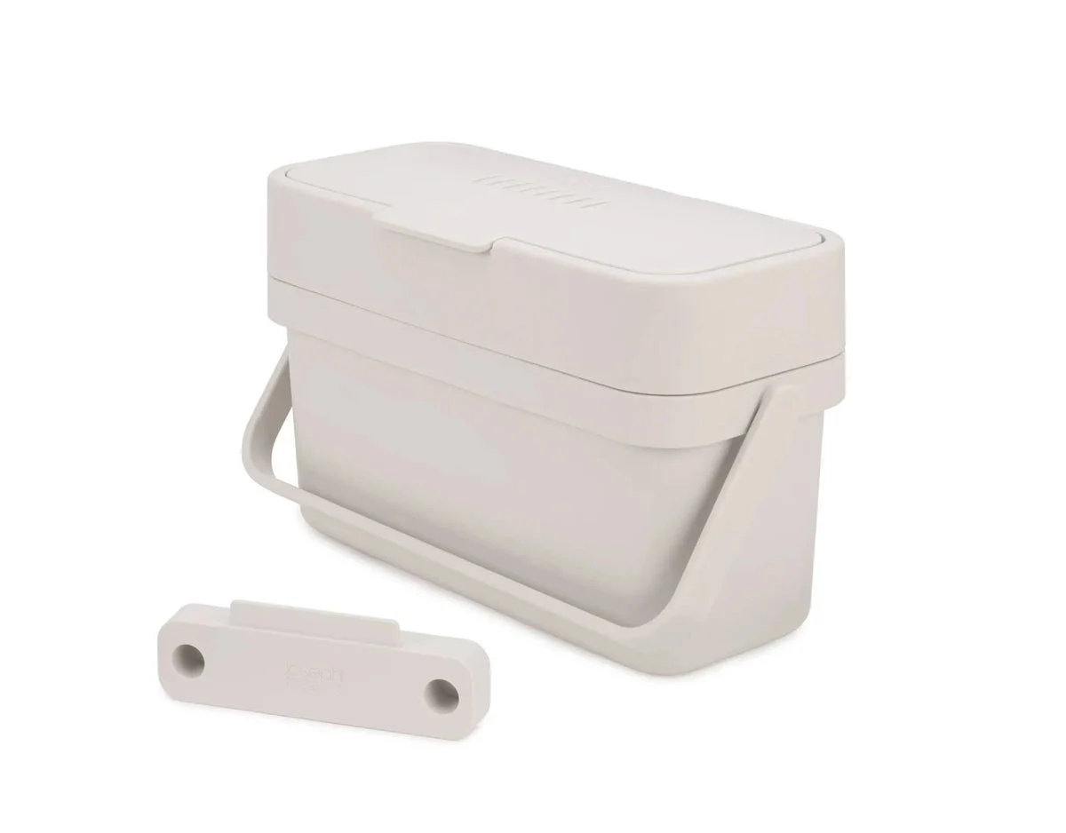 Joseph Joseph Compo 4 Compost Bin Waste Caddy - 4 Liters Gray