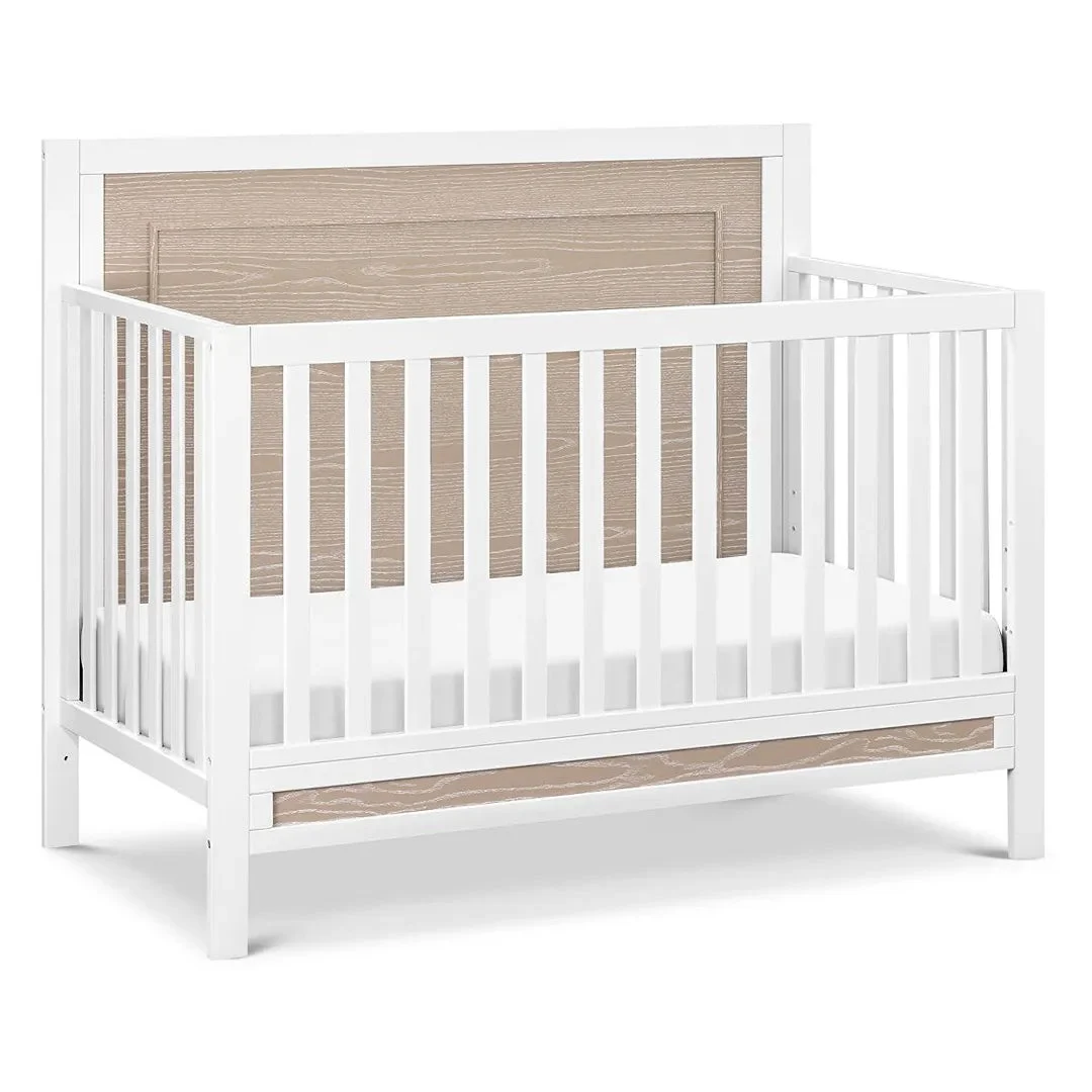 Million Dollar Baby Carter's by DaVinci Radley 4-in-1 Convertible Crib - White/Coastwood