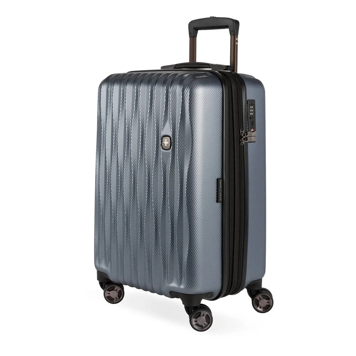 SWISSGEAR Hardside Carry On Spinner Suitcase - Iron Gray