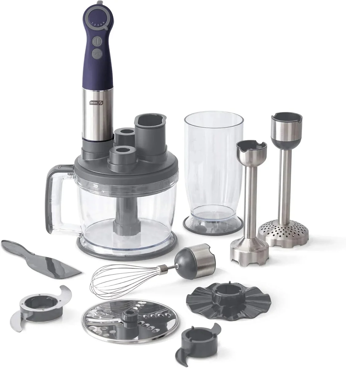 Dash Chef Series Deluxe Immersion Hand Blender - Midnight