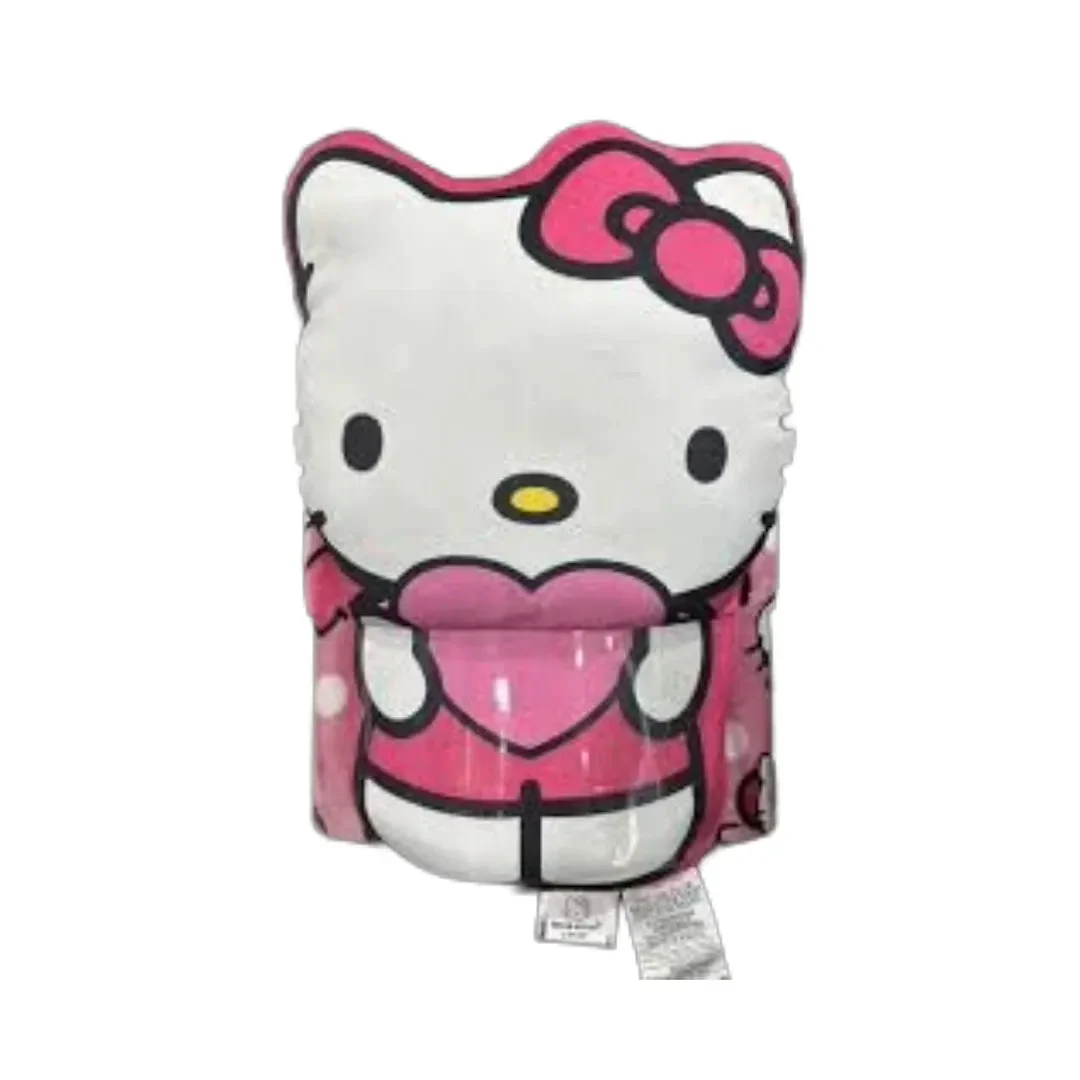 Hello Kitty Pillow & Reversable Blanket 60