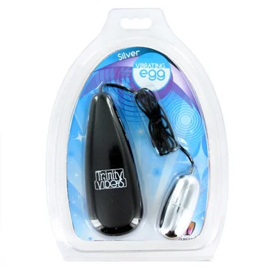 Silver Vibrating Egg - Adult Toys