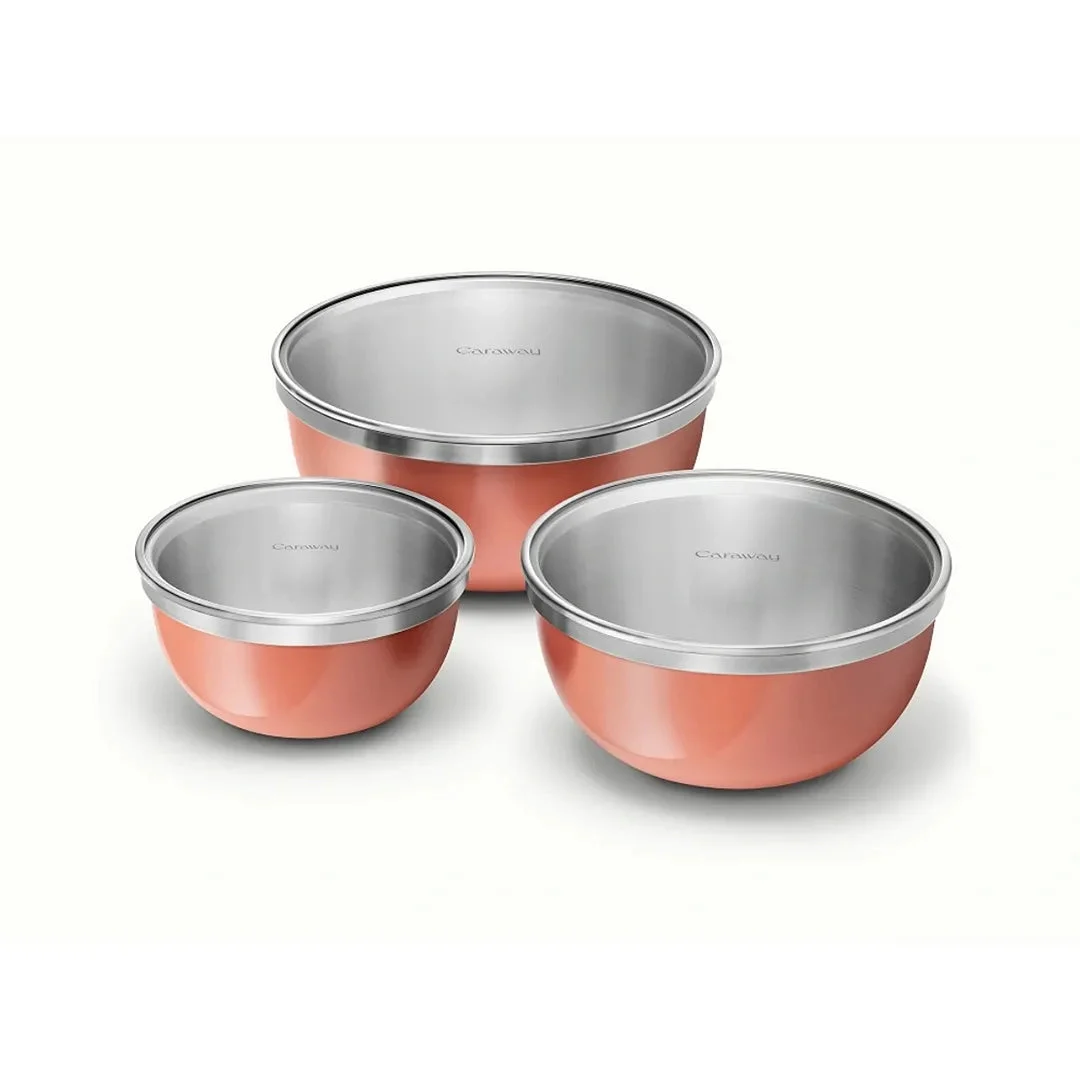 Caraway 6-Piece Mixing Bowl Set - Perracotta