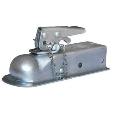 Husky Towing Strait 2" Wide Chanl Mnt Bolt-On 2K LB Gross Wt Cap 1-7/8" Ball Wedge Latch Raw 87070 87070_68