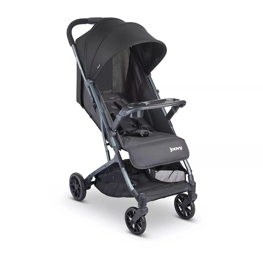 Joovy Kooper Lightweight and Compact Fold Travel Stroller - Forged Iron