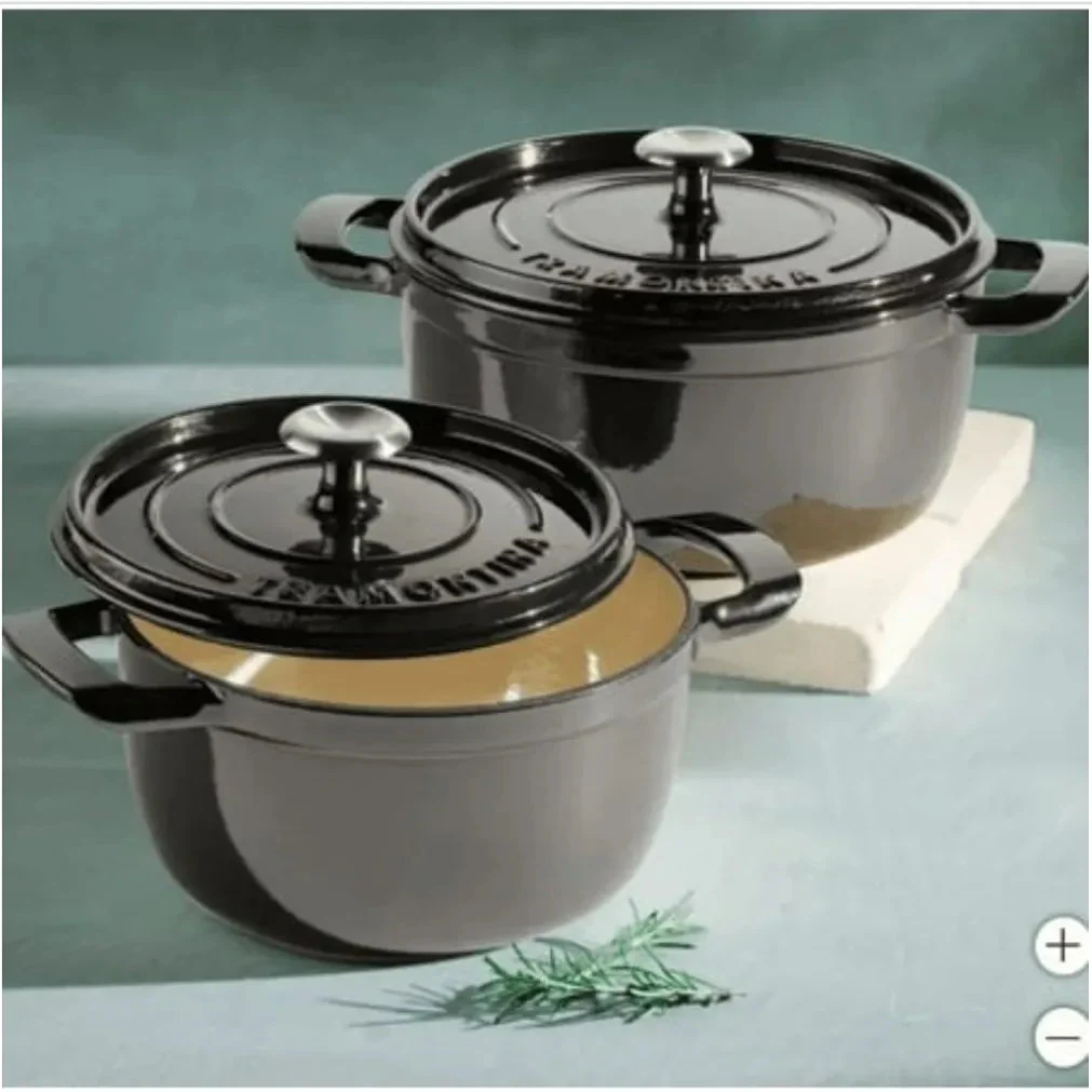 Tramontina Enameled Cast Iron Round Dutch Oven 2-Pack