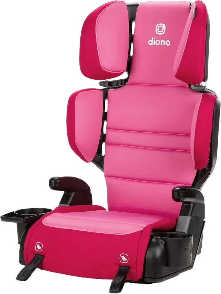 Diono Connect3 RXT 2-in-1 High Back Booster - Pink Cotton Candy