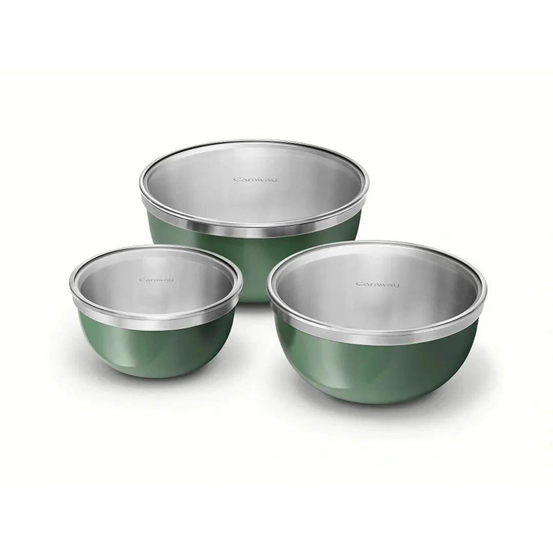 Caraway 6-Piece Mixing Bowl Set - Sage