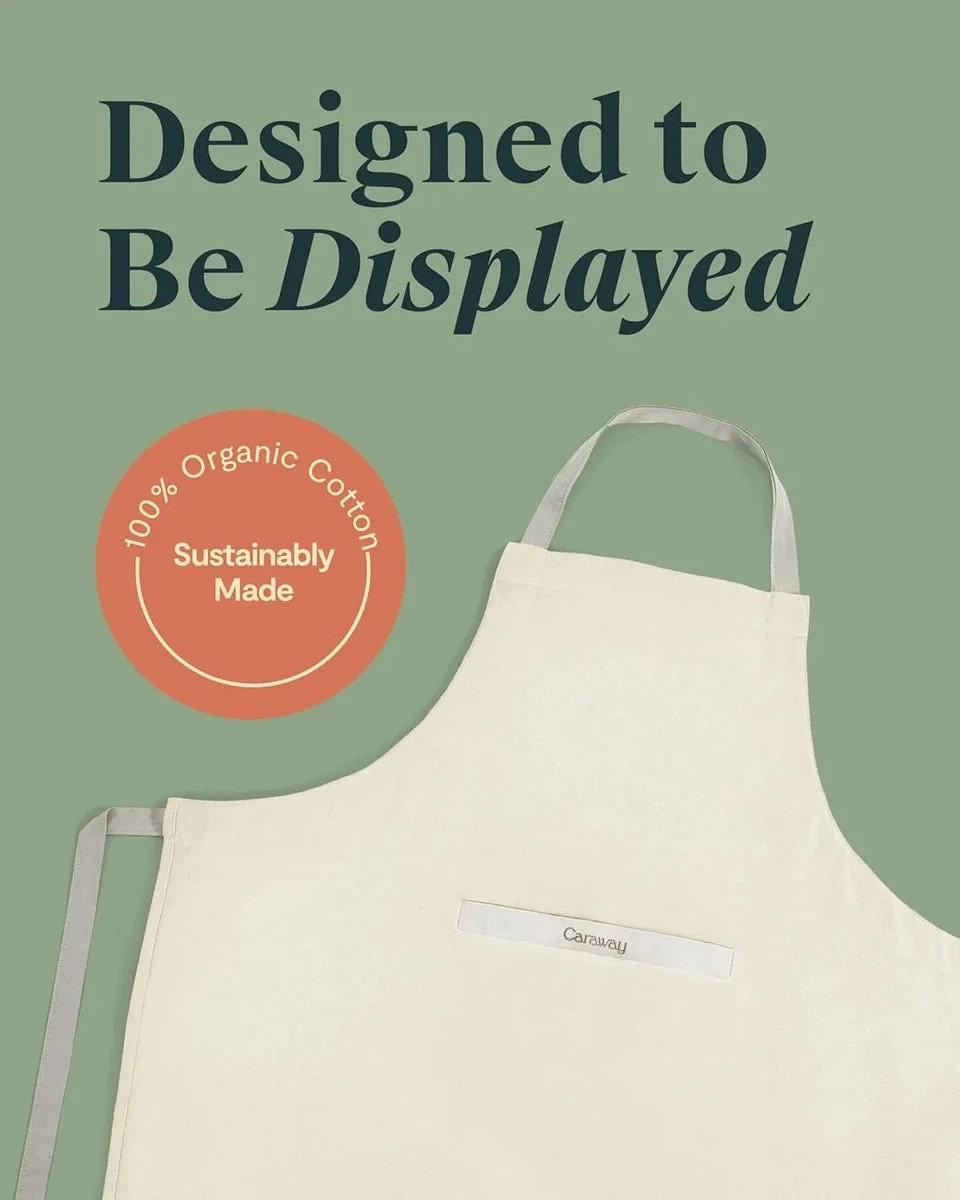 Caraway Linen Apron - Cream Color
