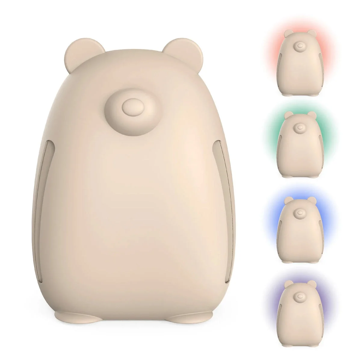 Pure Enrichment PureBaby Kids' Bear Air True HEPA Air Purifier - Sweet Oat