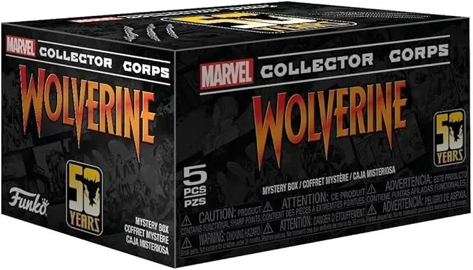 Funko Marvel Collector Corp Subscription Box - Wolverine 50th Anniversary
