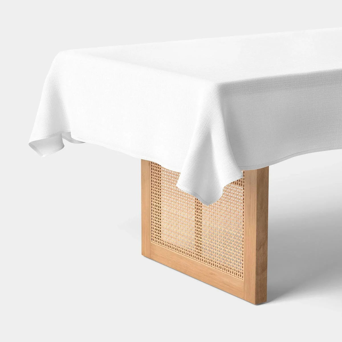 Threshold designed w/Studio McGee Rectangular Tablecloth - White