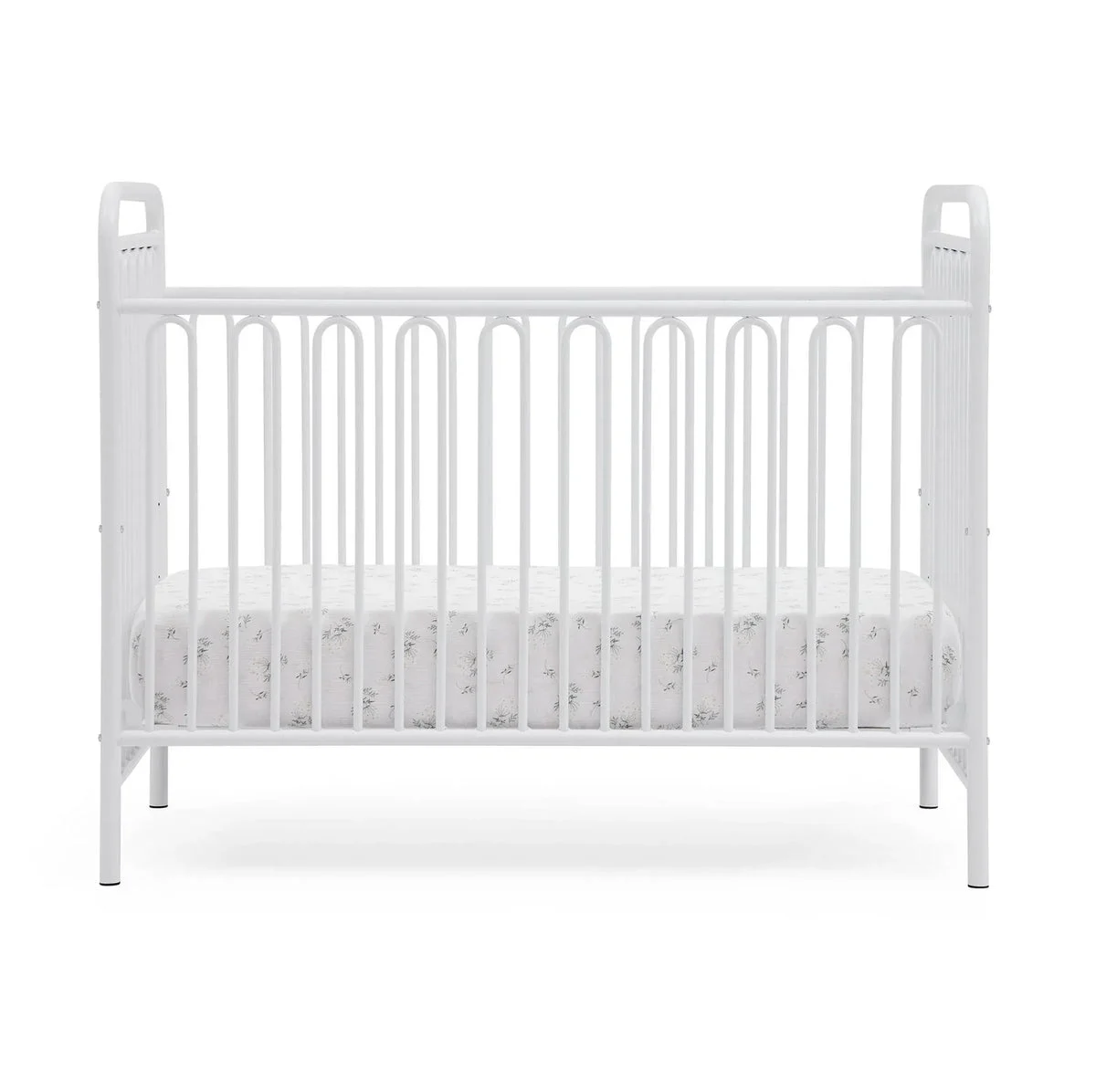Delta Children 4-in-1 Metal Convertible Crib - White