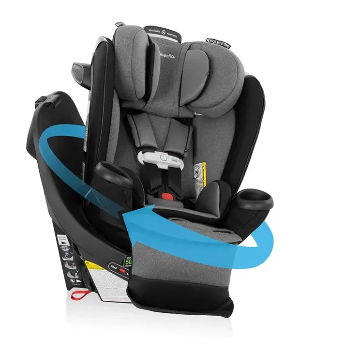Evenflo Gold Revolve 360 Extend All-in-One Rotating Car Seat - Moonstone Gray