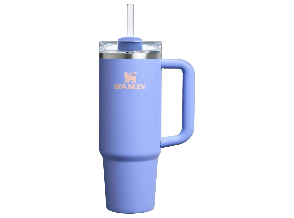 Stanley 30 oz Stainless Steel H2.0 Flowstate Quencher Tumbler- Hydrangea (See Description)