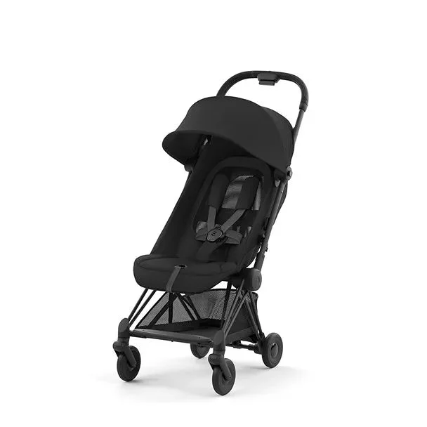 Cybex COYA Stroller - Matte Black + Sepia Black (See Description)