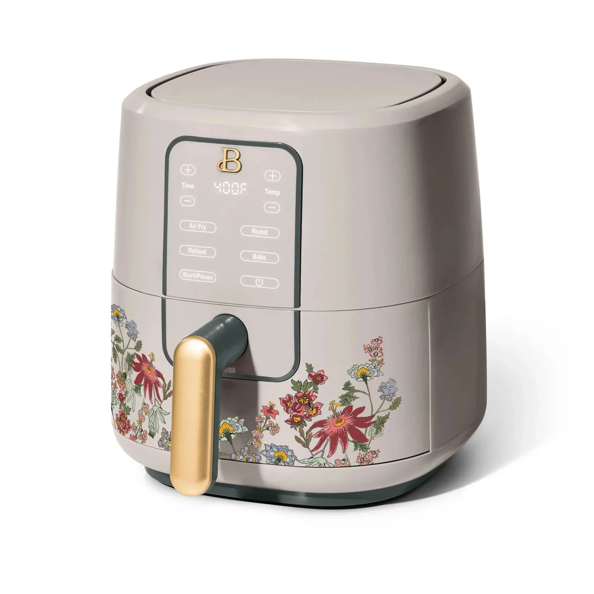 Beautiful 3 Qt Digital Air Fryer - Wildflower Porcini Taupe