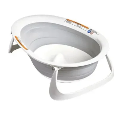 Boon NAKED 2-Position Collapsible Bathtub - Gray